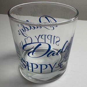 Cristar Daddy’s Sippy Cup Glass Lowball